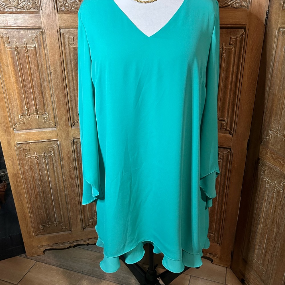 Cremieux loose flowing dress and oversized sleeve, Large